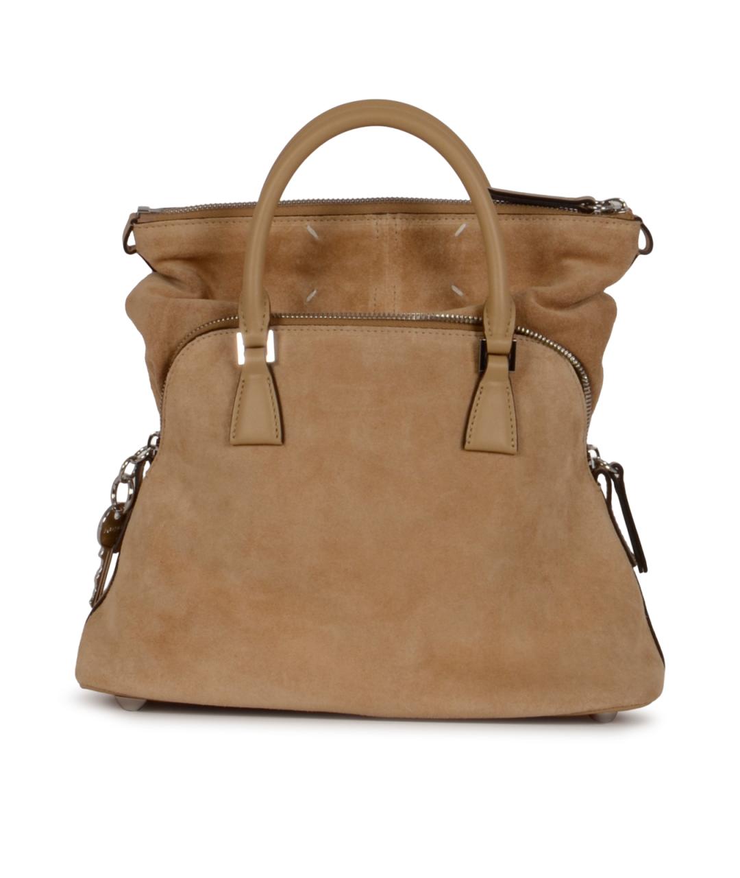 MAISON MARGIELA Коричневая сумка тоут, фото 3