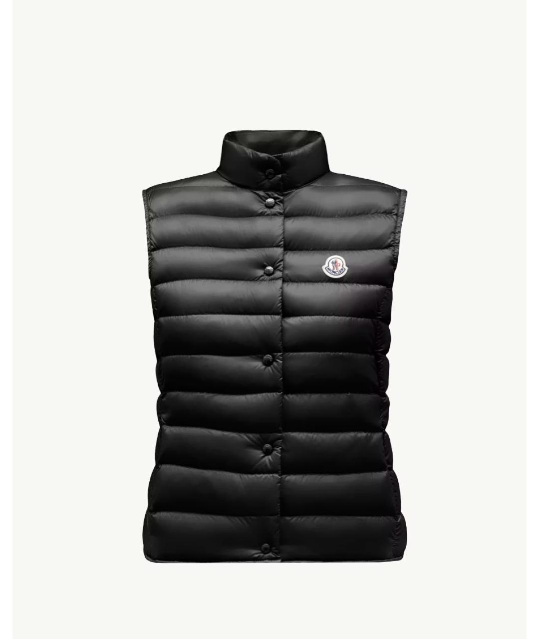MONCLER Черный жилет, фото 6