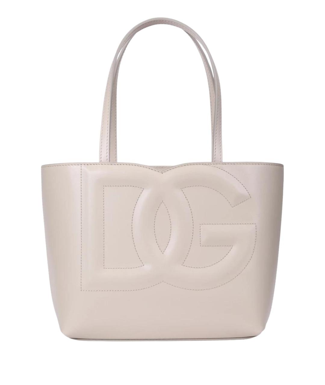 DOLCE&GABBANA Кожаная сумка тоут, фото 1