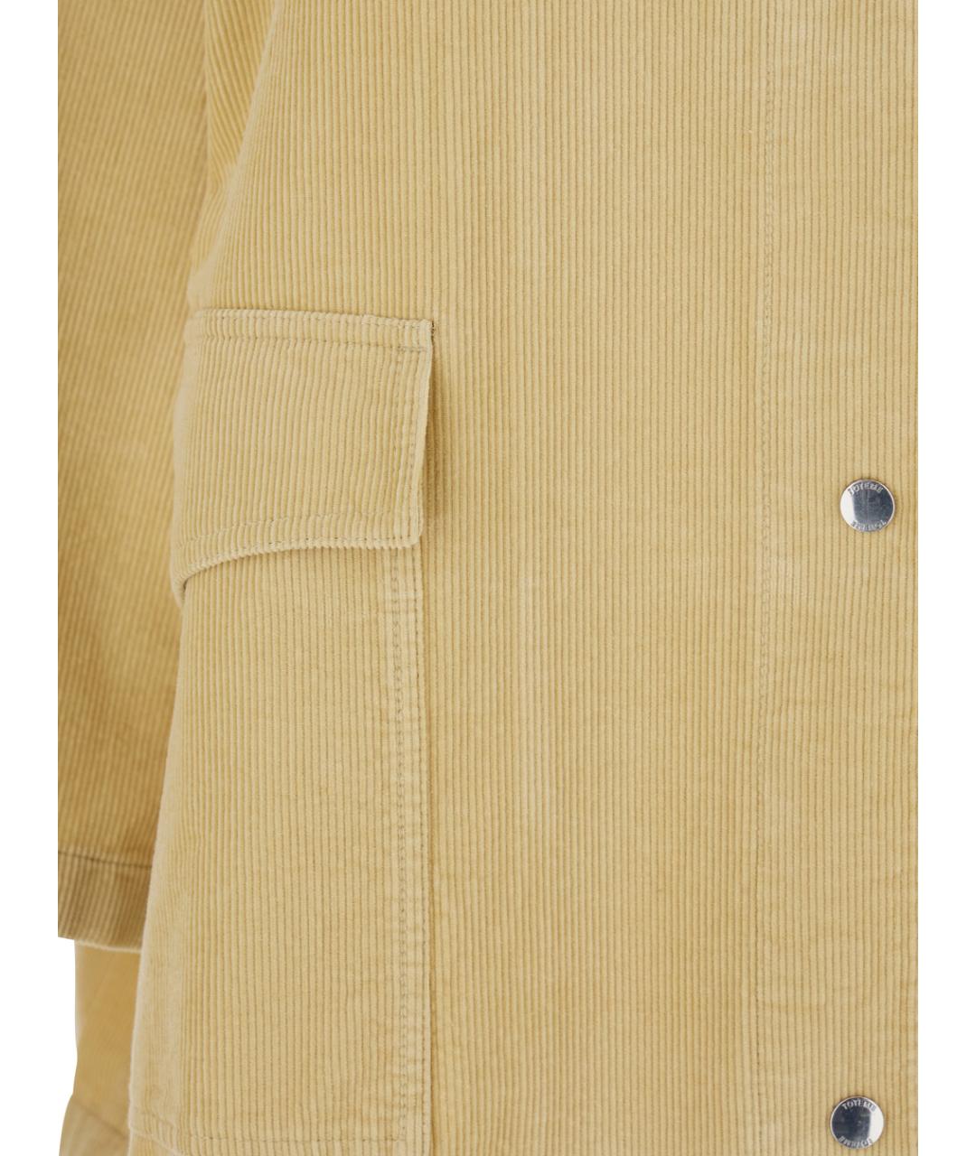 TOTEME Бежевая хлопковая куртка, фото 3