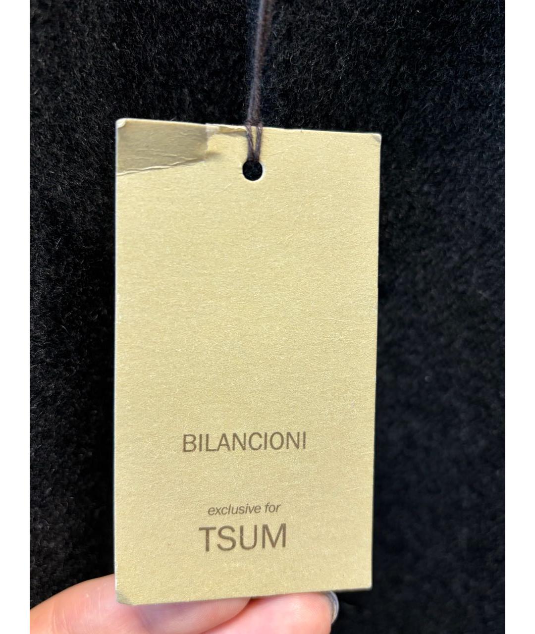 BILANCIONI Серое кашемировое пальто, фото 8
