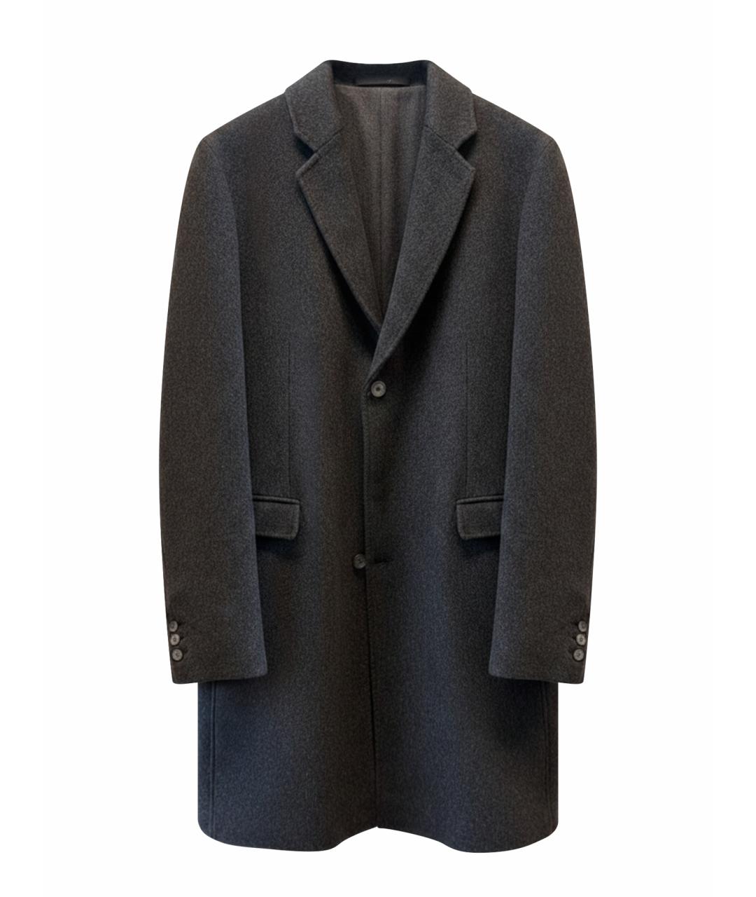 BILANCIONI Серое кашемировое пальто, фото 1