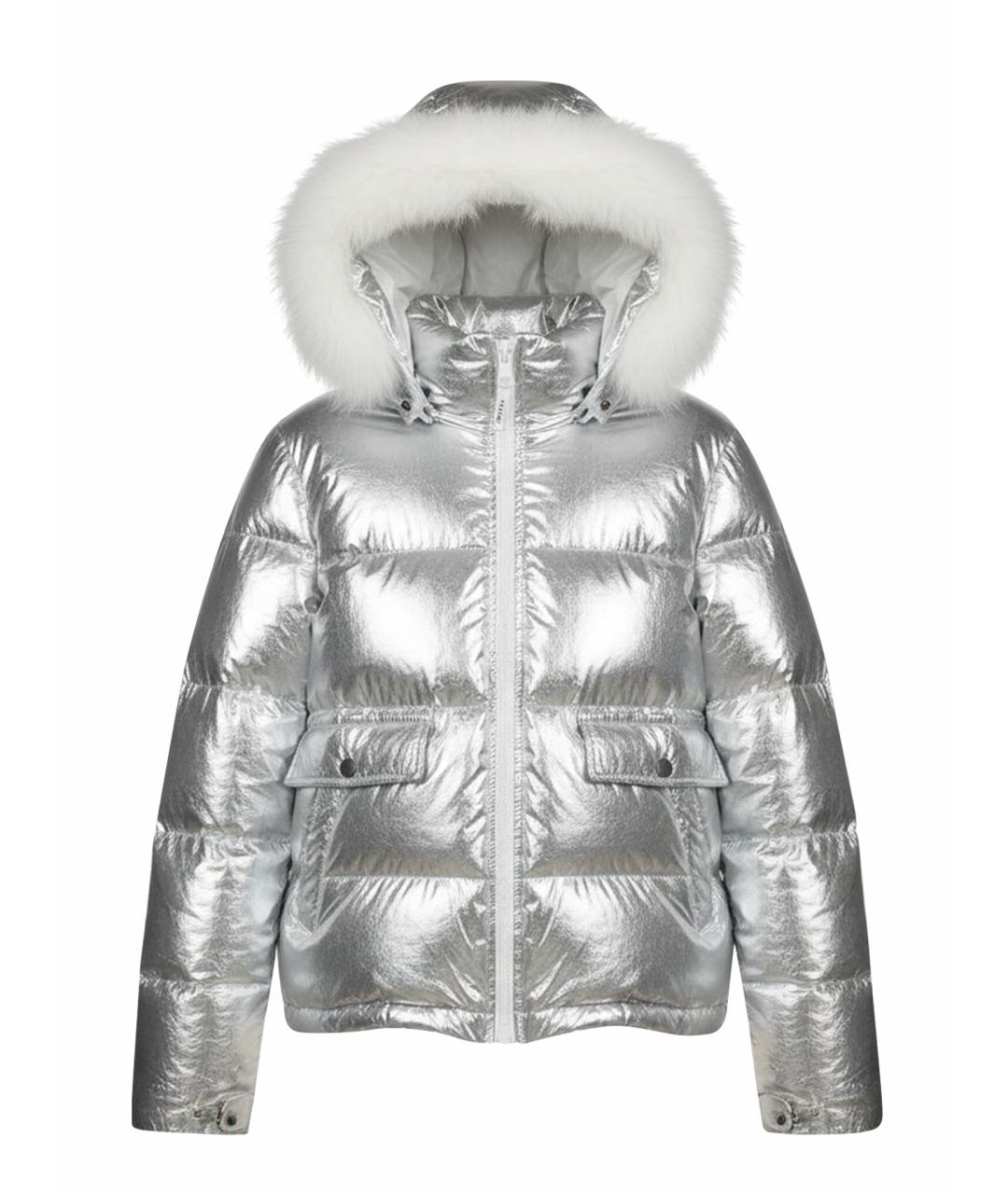 ARMY YVES SALOMON Серебрянный пуховик, фото 1