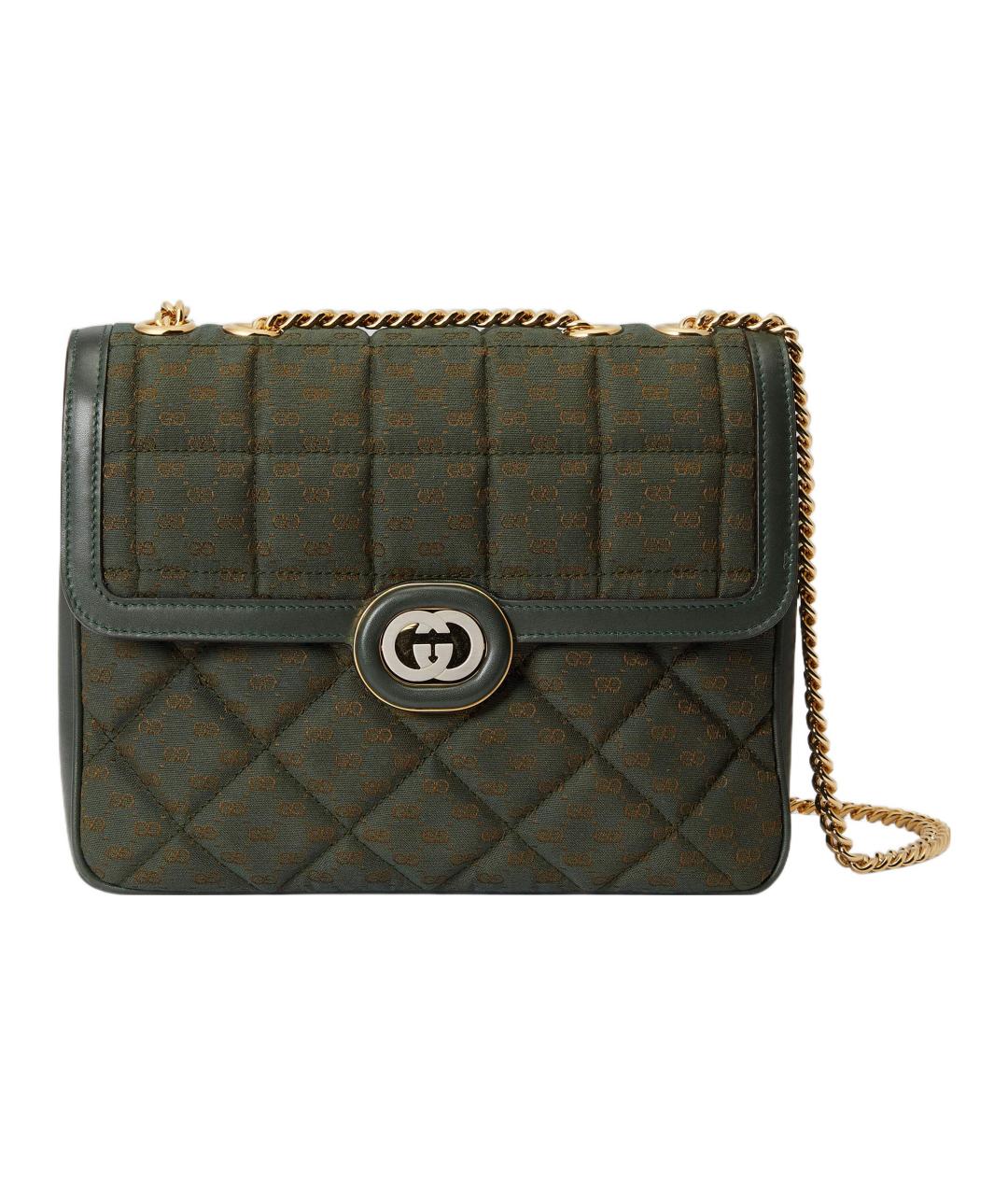 GUCCI Хаки сумка через плечо, фото 1