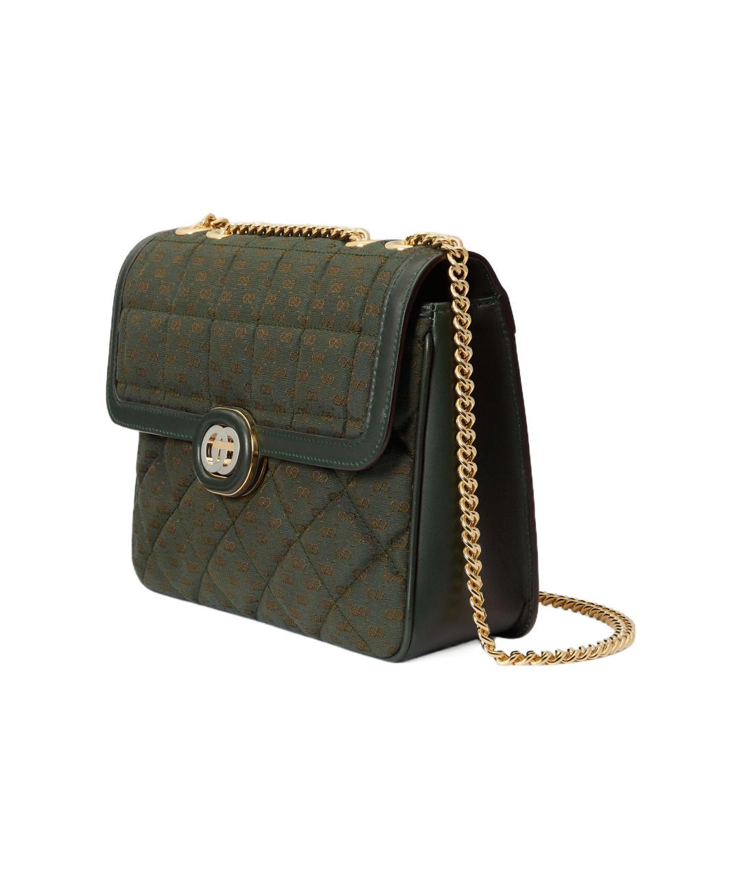 GUCCI Хаки сумка через плечо, фото 2