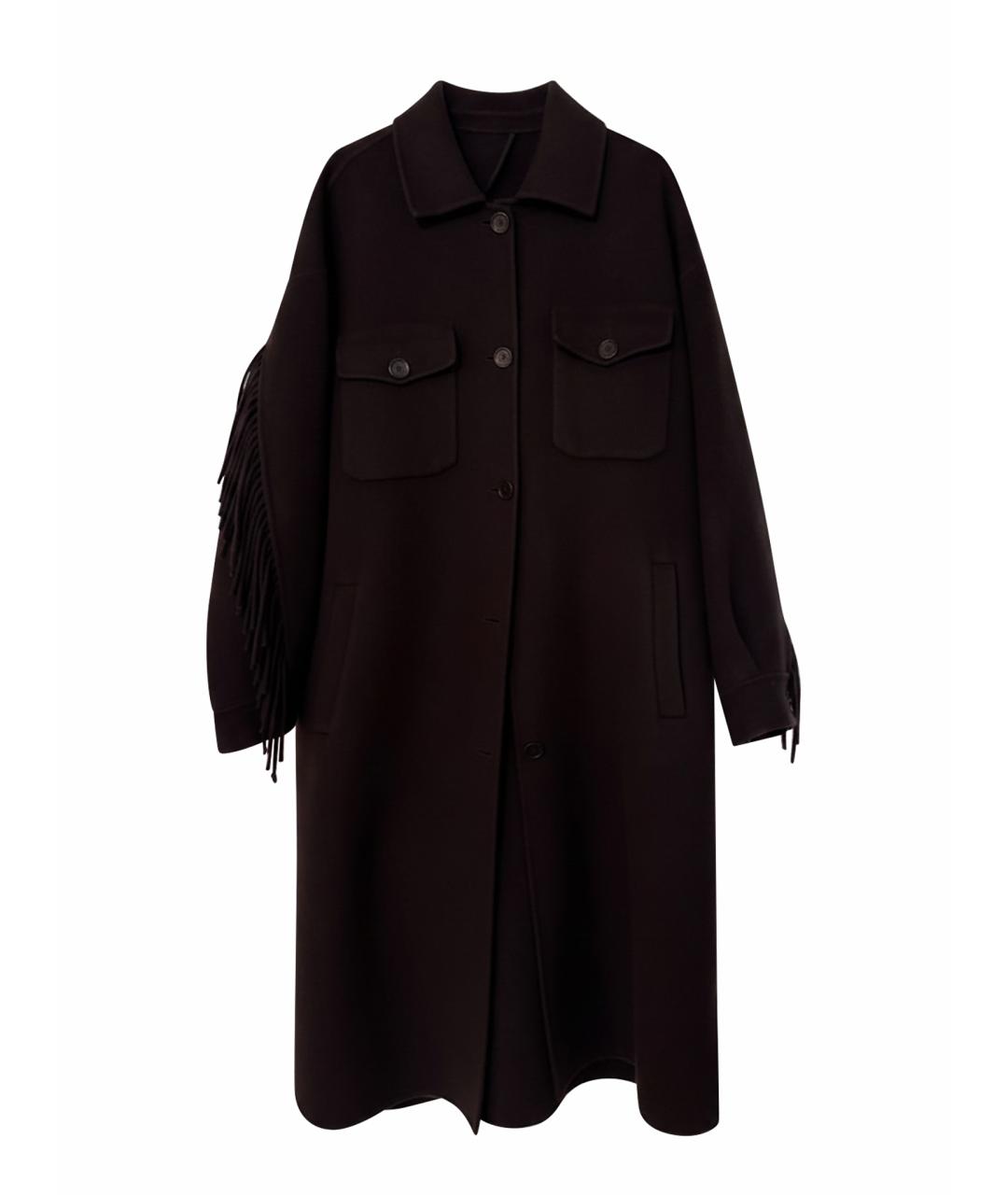 P.A.R.O.S.H. Коричневое шерстяное пальто, фото 1