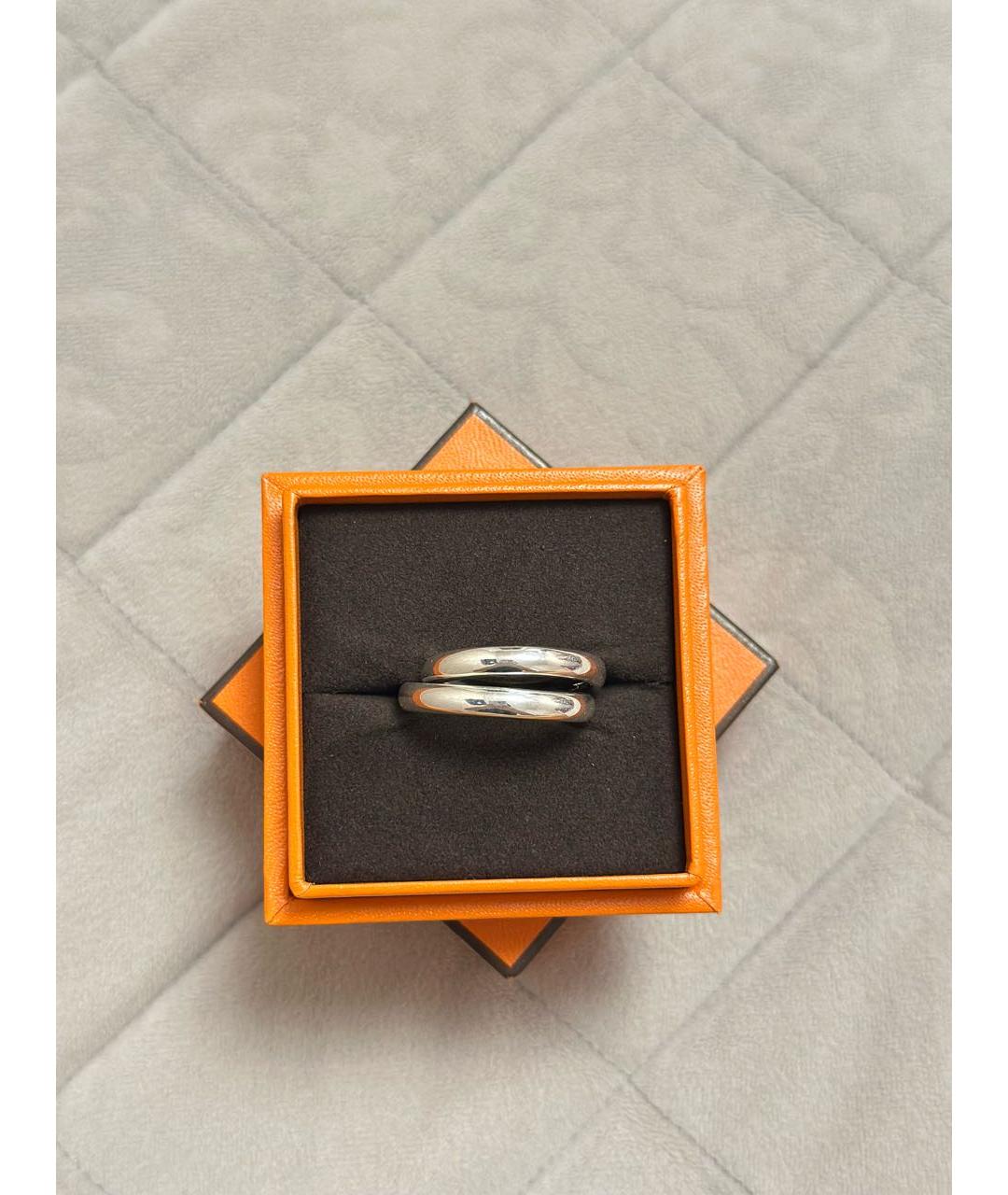 HERMES Серебряное серебряное кольцо, фото 5