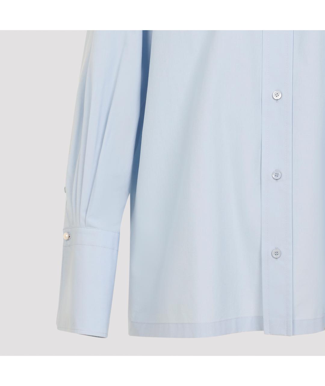 Carven Синяя хлопковая рубашка, фото 3