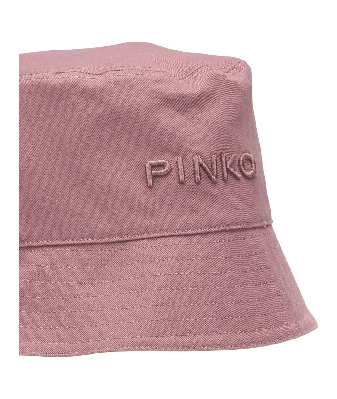 PINKO Бежевая хлопковая панама, фото 4