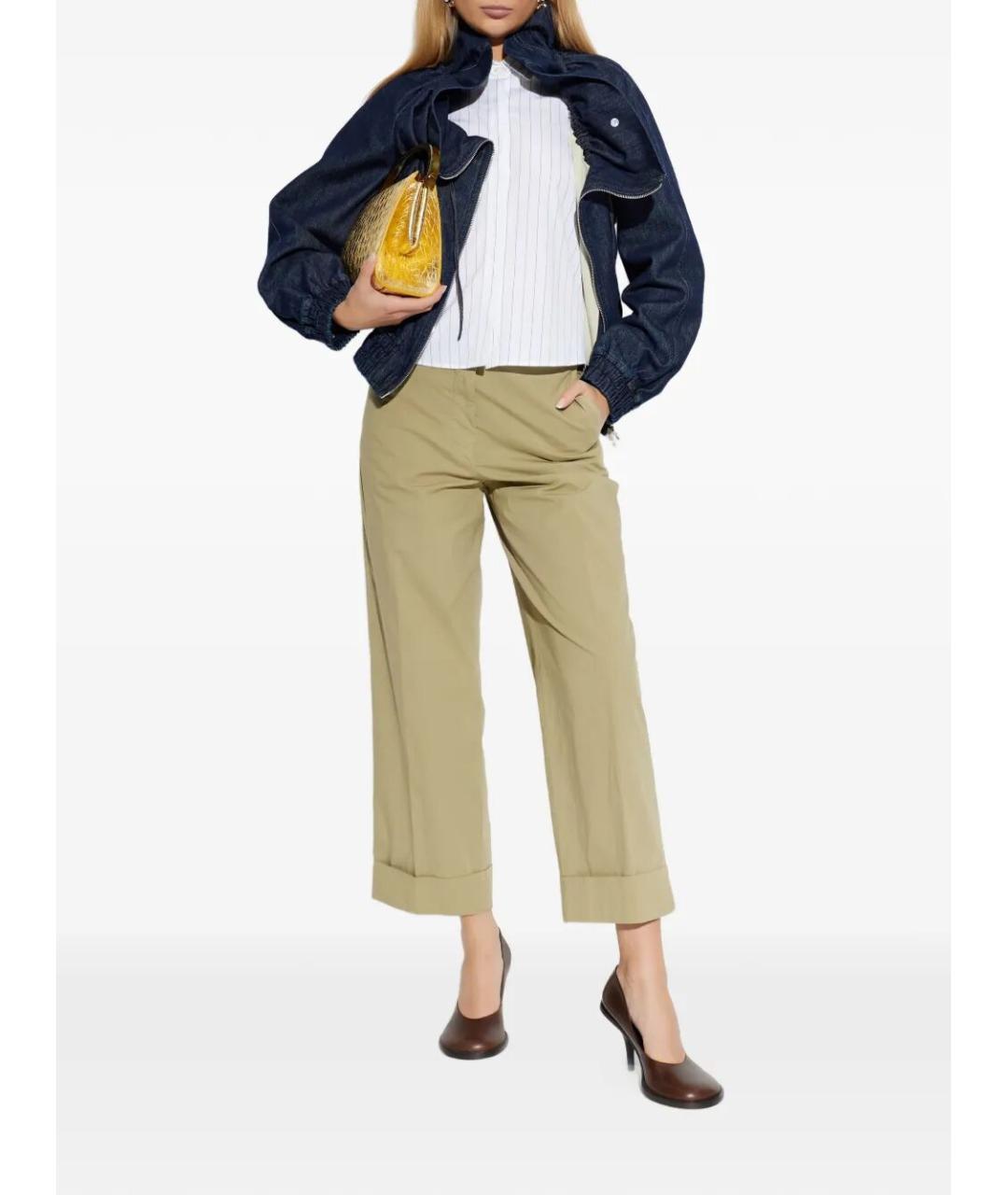 DRIES VAN NOTEN Синяя хлопковая куртка, фото 2