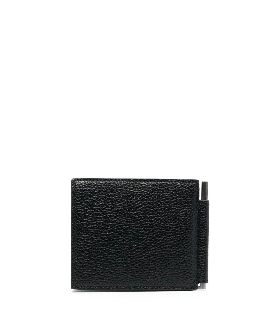 TOM FORD Черный кожаный кошелек, фото 3