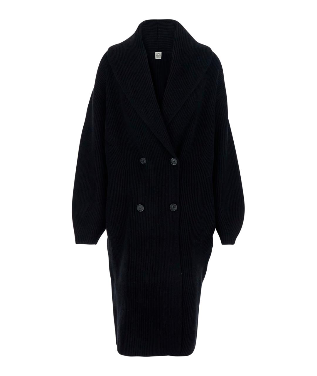 TOTEME Черный шерстяной джемпер / свитер, фото 1