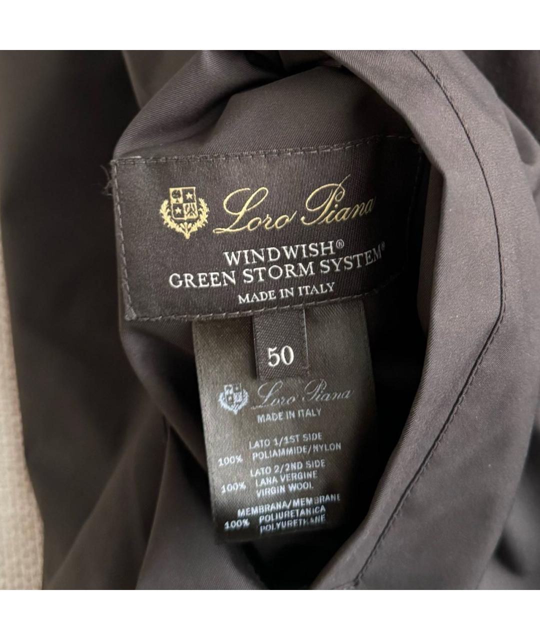 LORO PIANA Коричневый жилет, фото 8