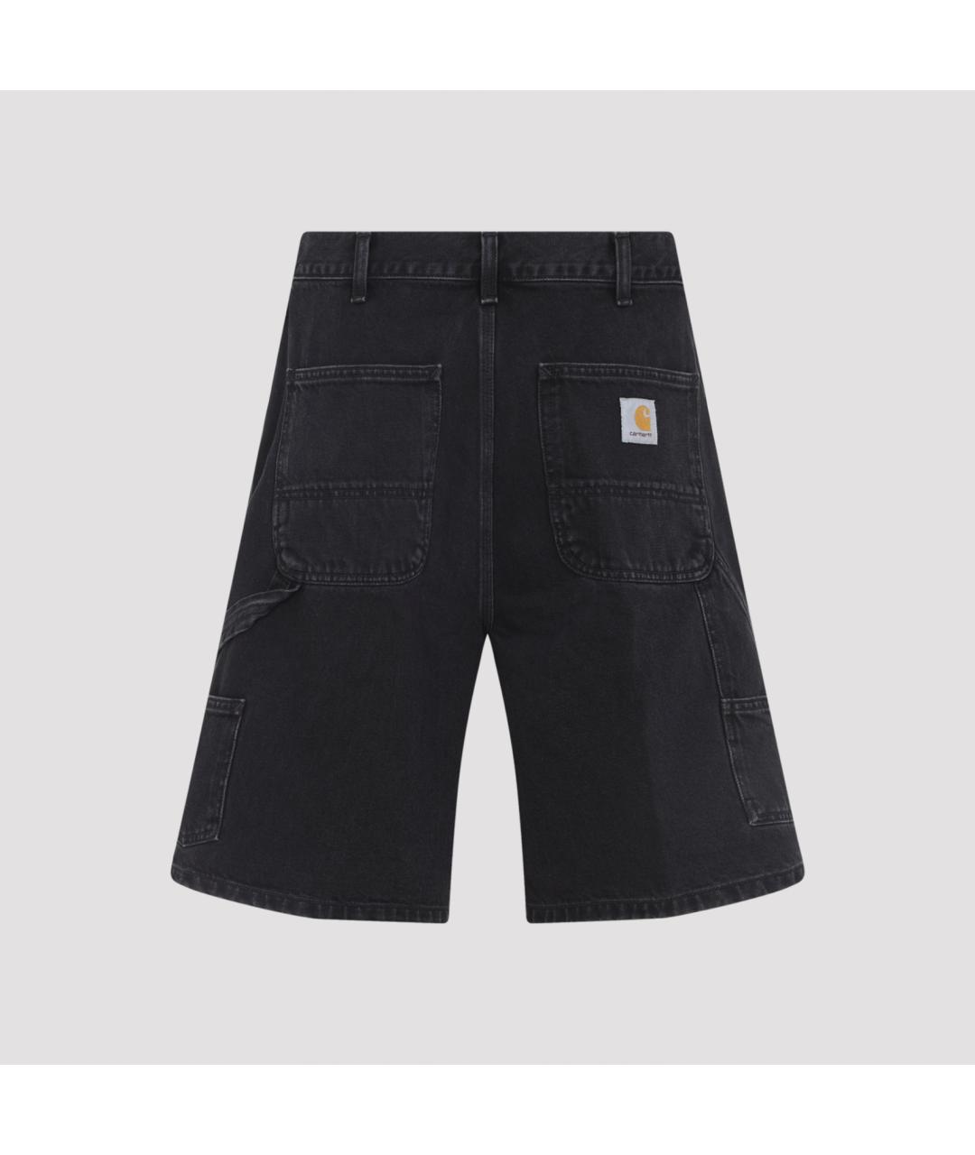 CARHARTT WIP Черные хлопковые шорты, фото 3