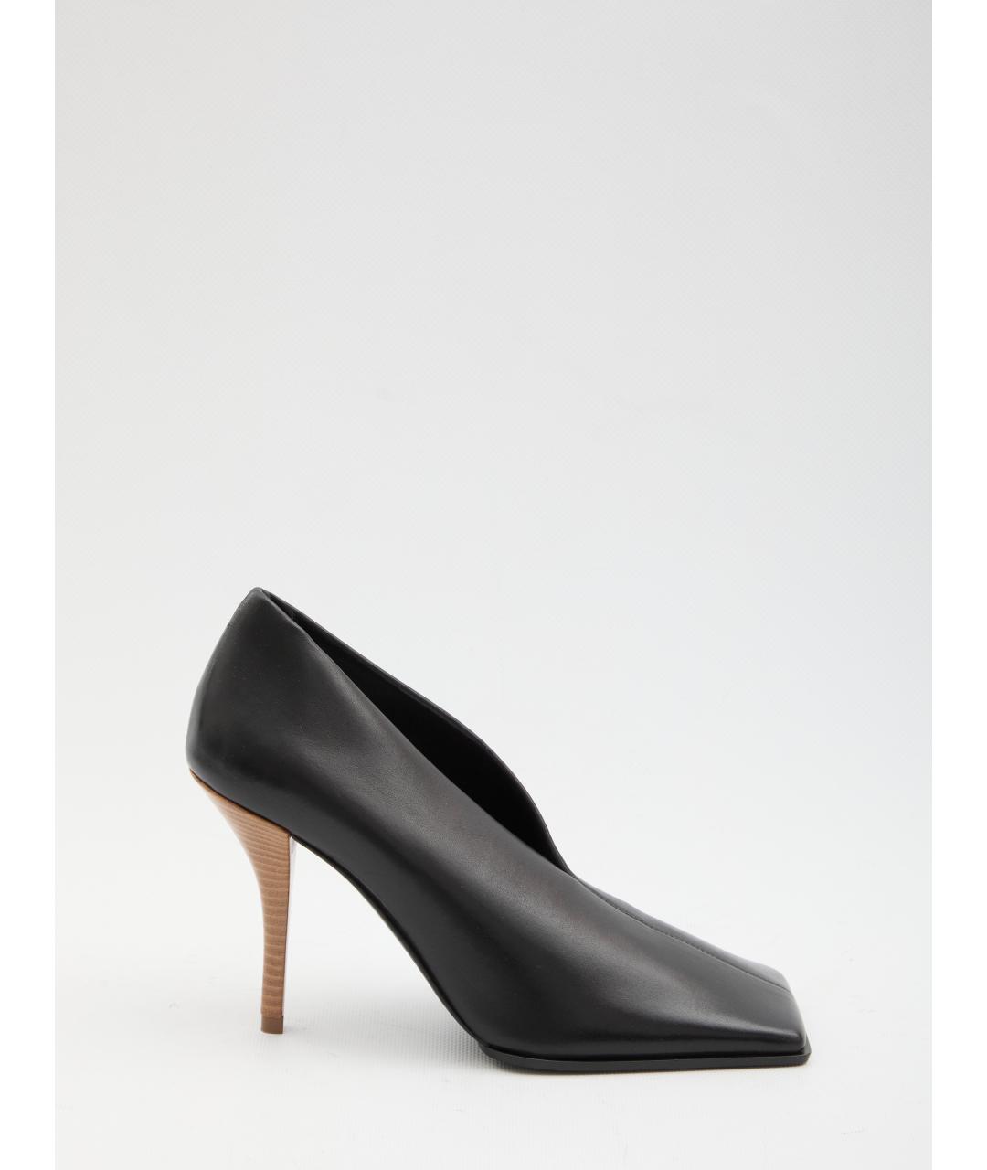 ALAIA Черные кожаные туфли, фото 6