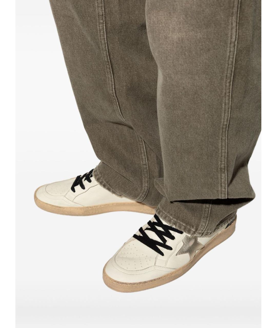 GOLDEN GOOSE DELUXE BRAND Мульти кожаные низкие кроссовки / кеды, фото 5