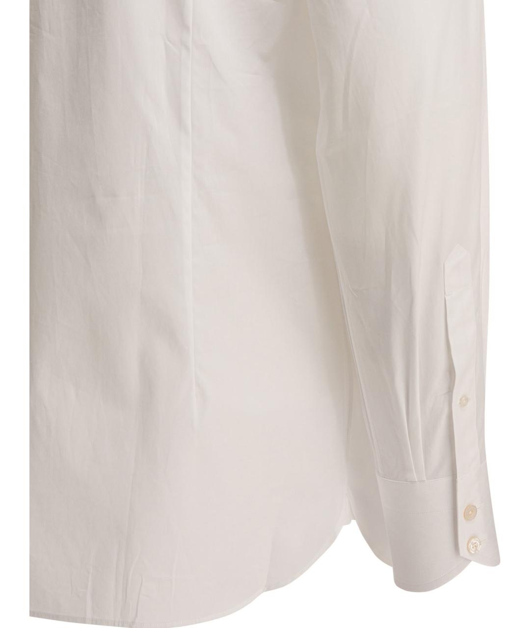 TOM FORD Белая хлопковая классическая рубашка, фото 4