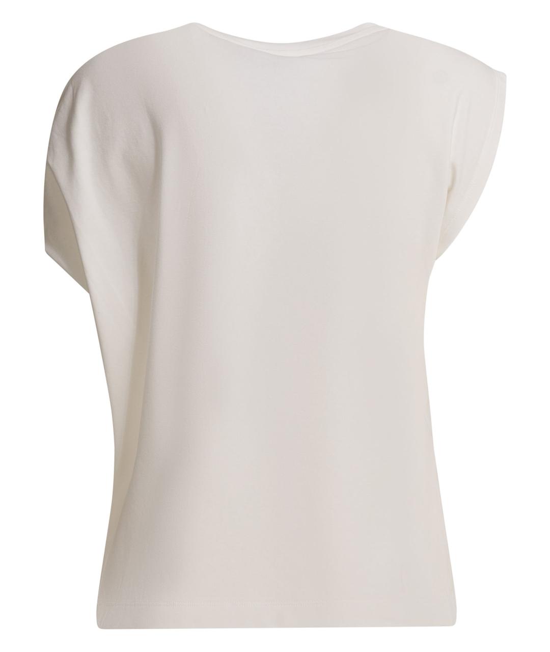 PINKO Белая хлопковая футболка, фото 2