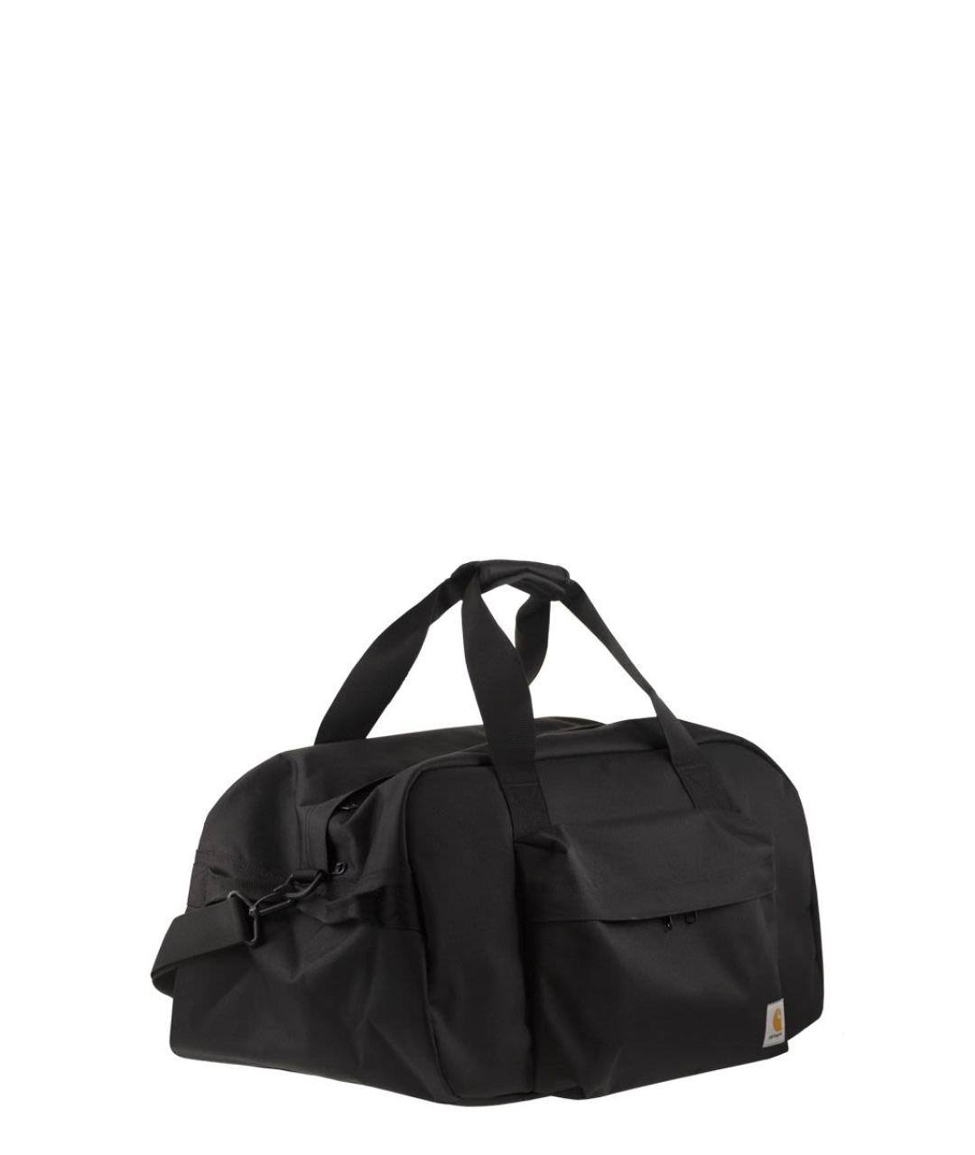CARHARTT WIP Черная синтетическая сумка с короткими ручками, фото 4