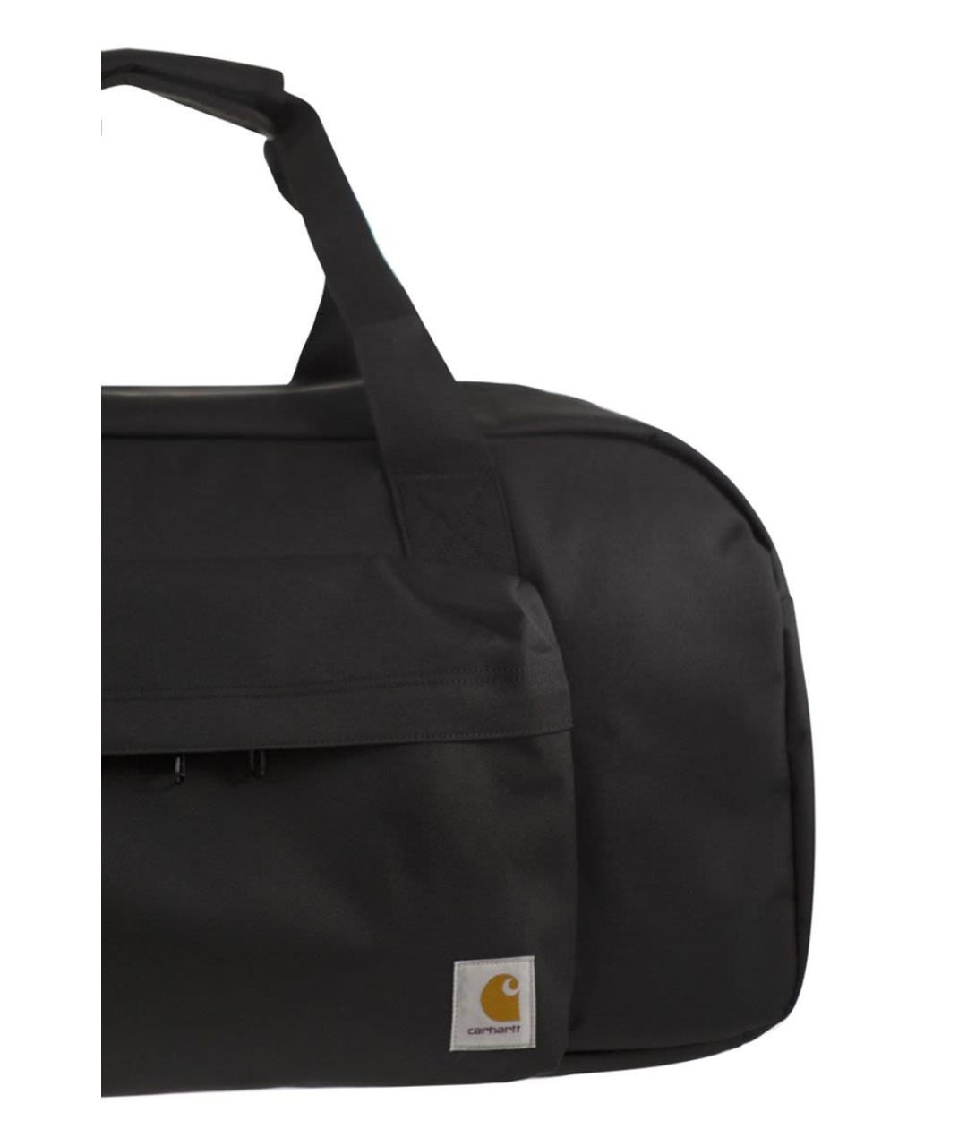 CARHARTT WIP Черная синтетическая сумка с короткими ручками, фото 5