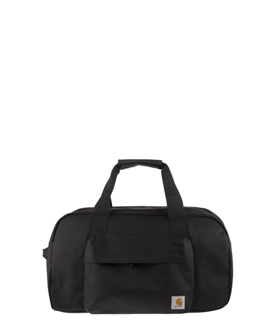 CARHARTT WIP Черная синтетическая сумка с короткими ручками, фото 1