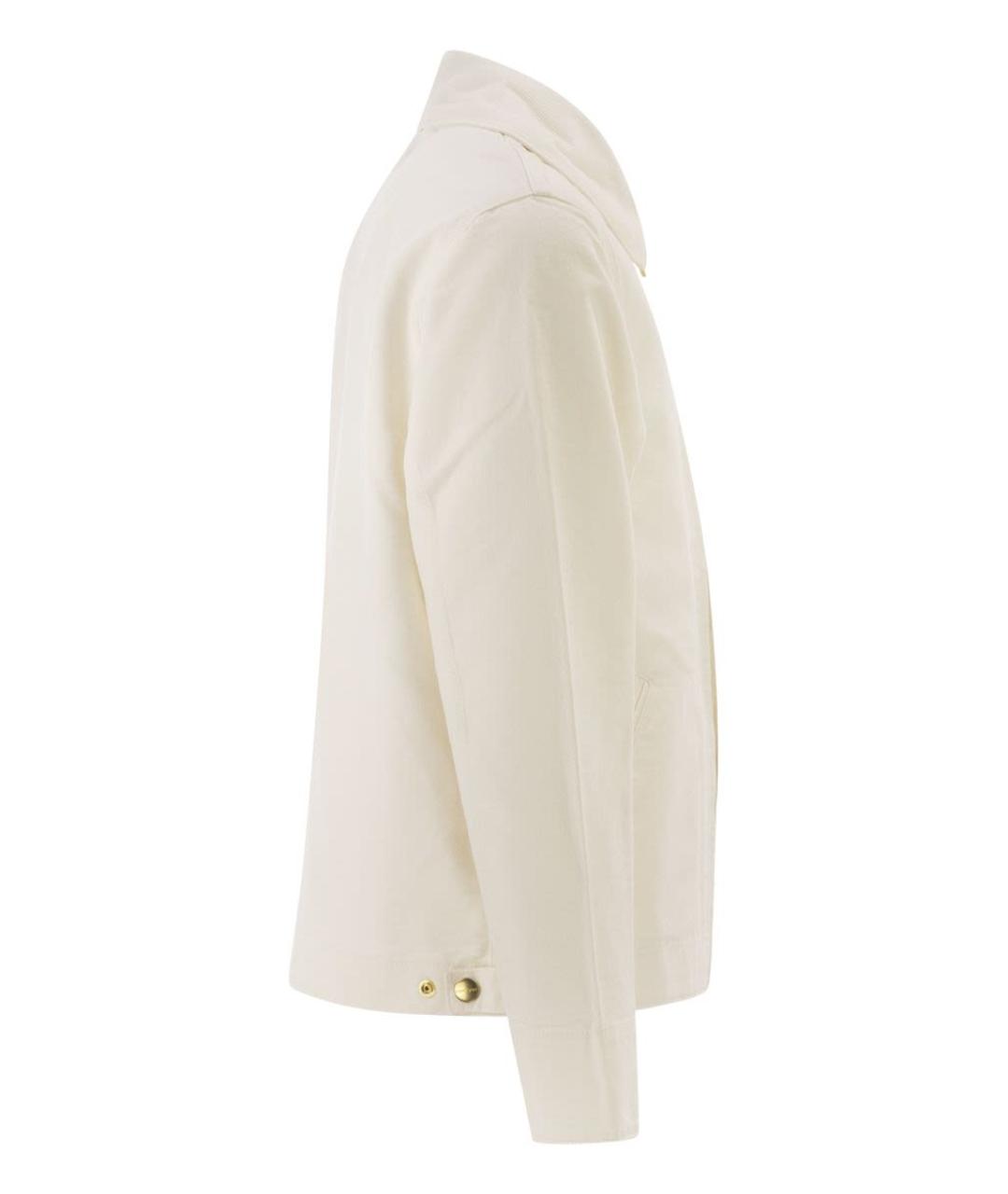 CARHARTT WIP Белая хлопковая куртка, фото 3