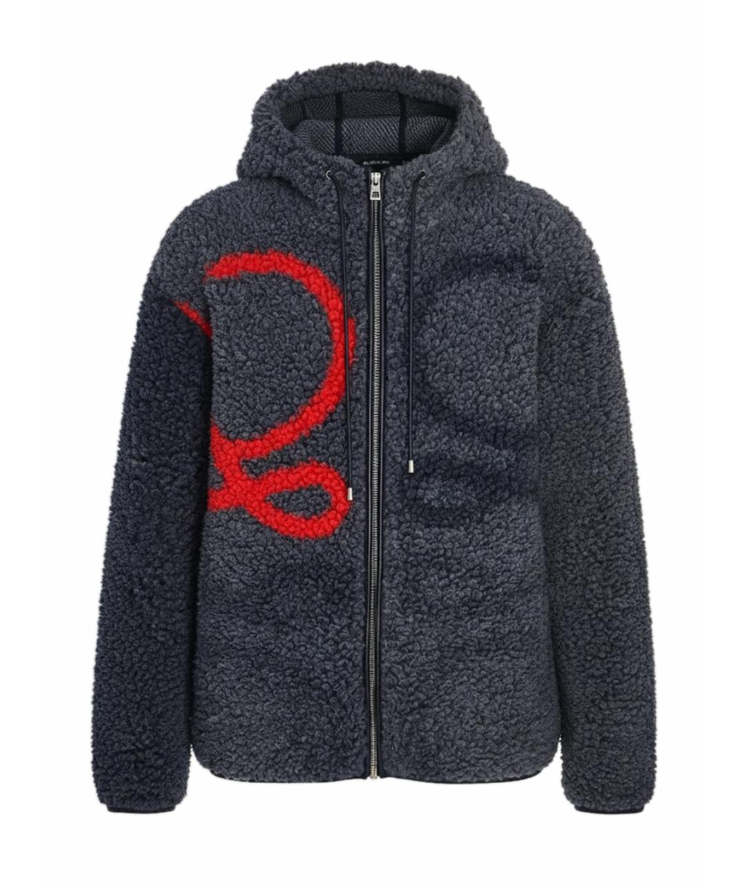 LOEWE Серая полиэстеровая куртка, фото 1