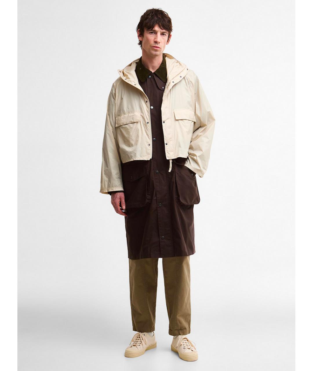 BARBOUR Коричневая хлопковая парка, фото 2