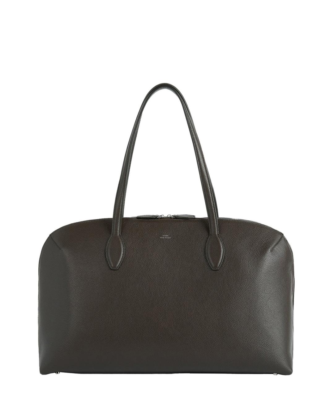 TOTEME Коричневая кожаная сумка через плечо, фото 1