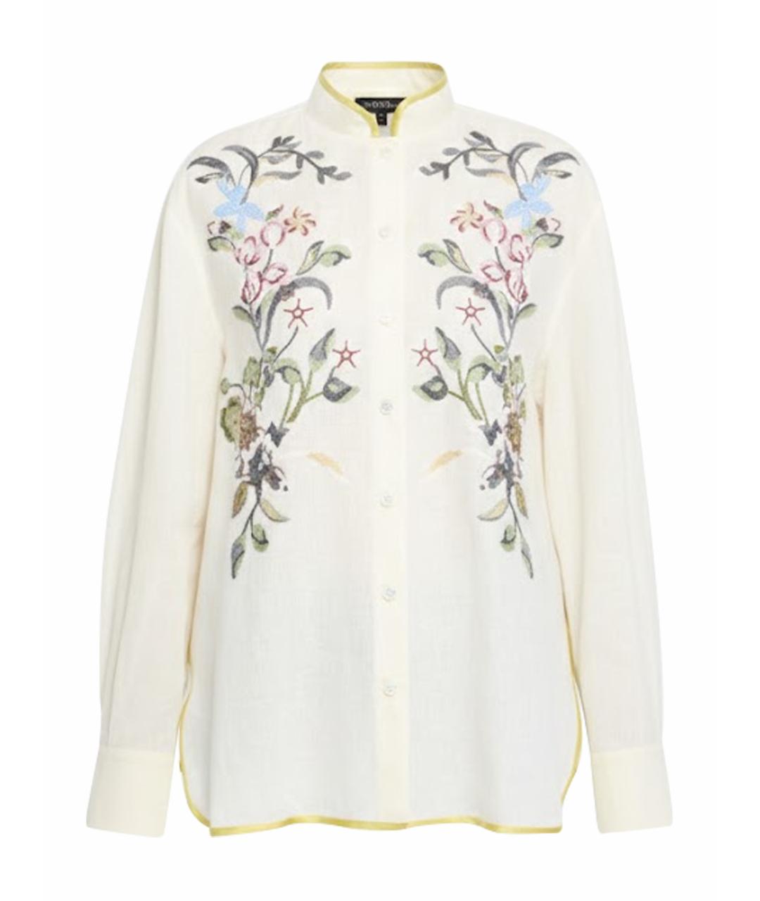 VALENTINO Белая льняная рубашка, фото 1