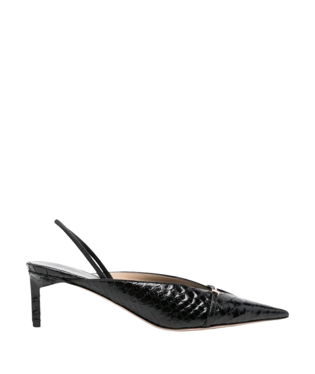 TOM FORD Черные кожаные туфли, фото 1