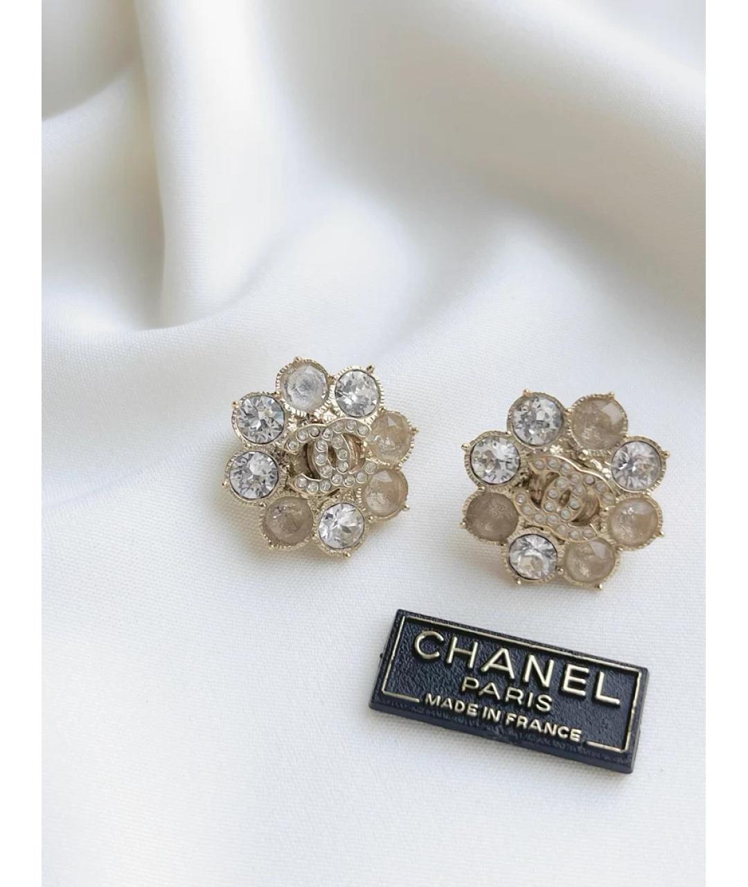 CHANEL Мульти металлические серьги, фото 4