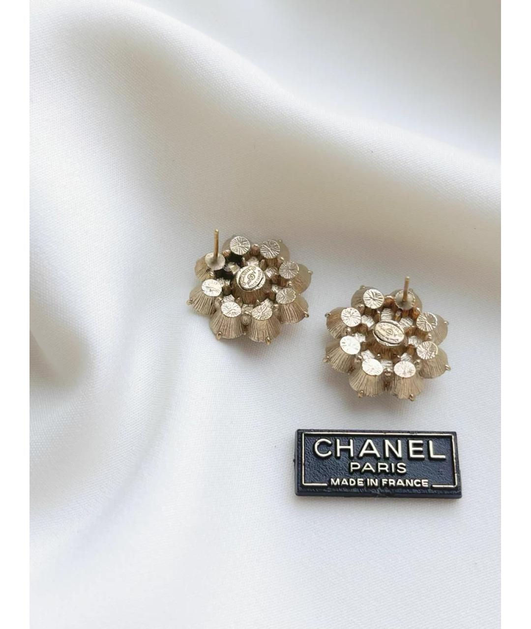 CHANEL Мульти металлические серьги, фото 2