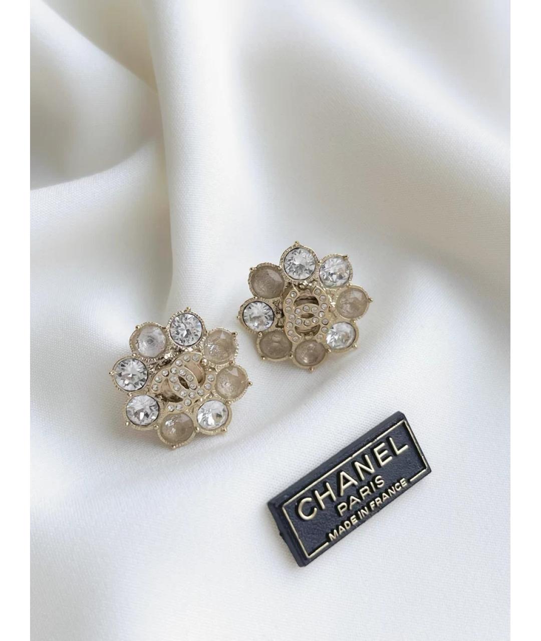 CHANEL Мульти металлические серьги, фото 3