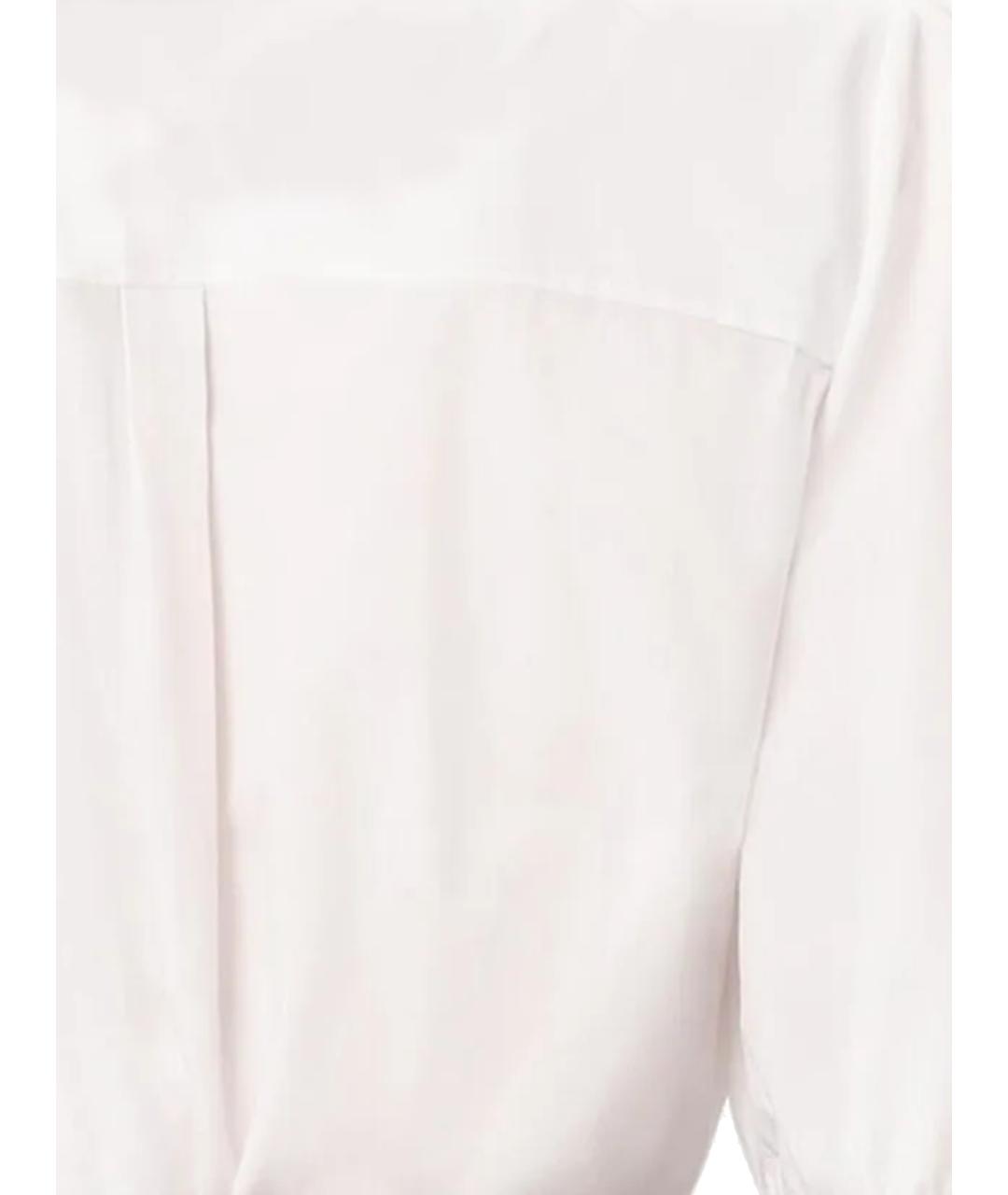 VALENTINO Белая хлопковая рубашка, фото 3
