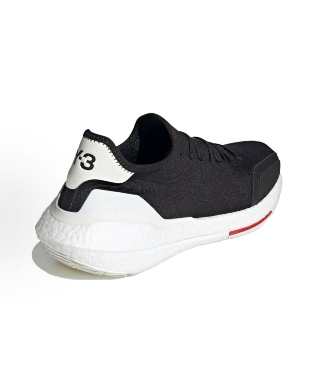 Y-3 Черные синтетические кроссовки, фото 4