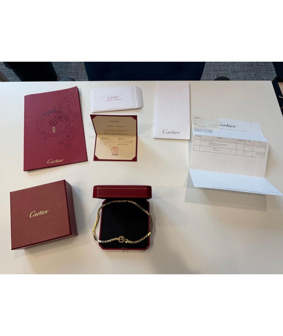 CARTIER Золотая цепочка из желтого золота, фото 5