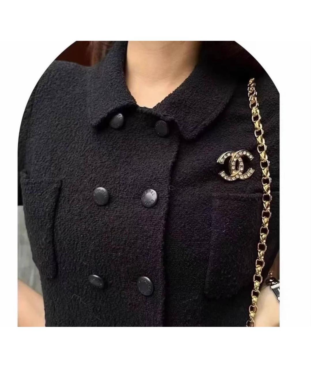 CHANEL Золотая позолоченная булавка / брошь, фото 6