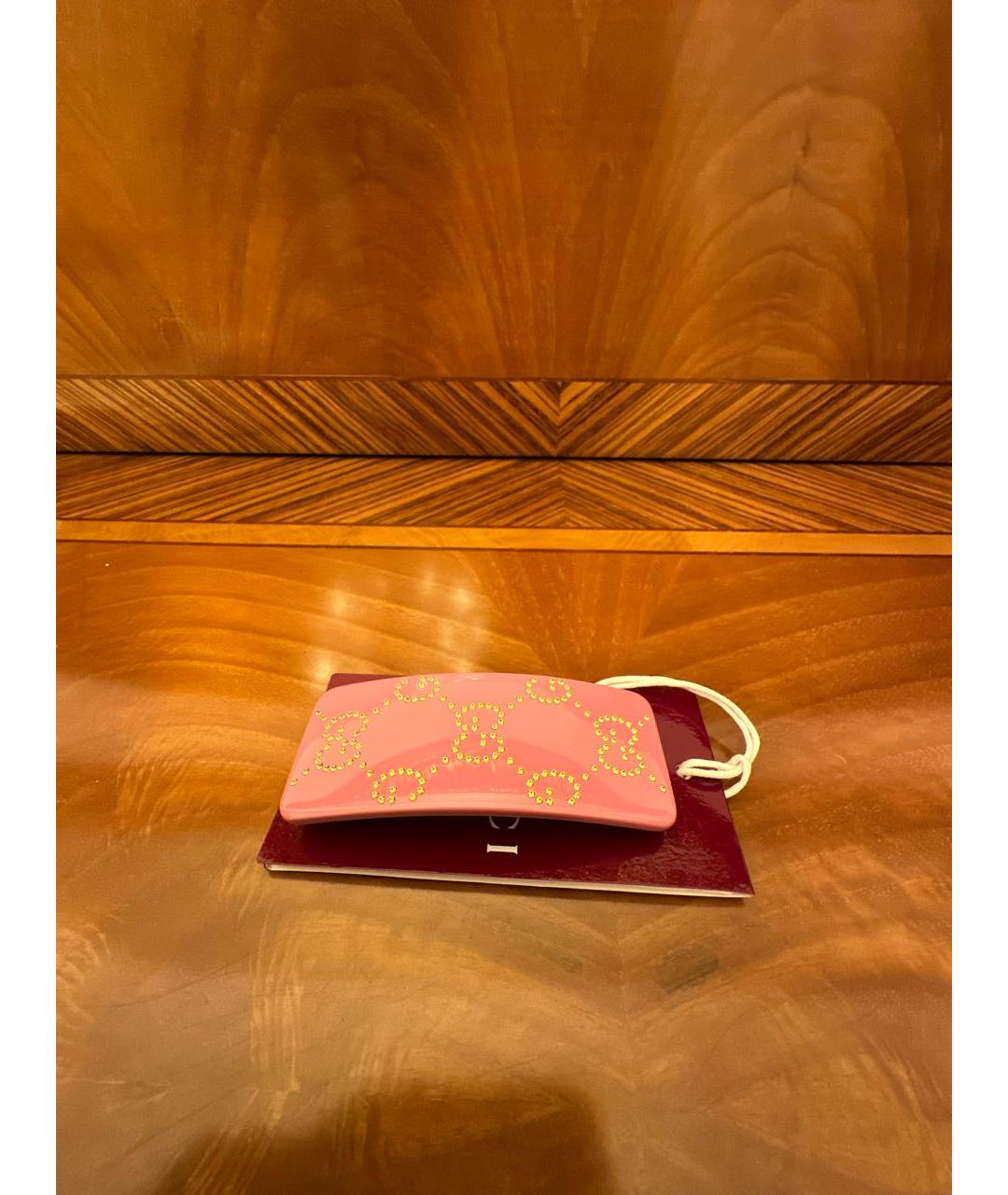 GUCCI Розовая заколка, фото 7