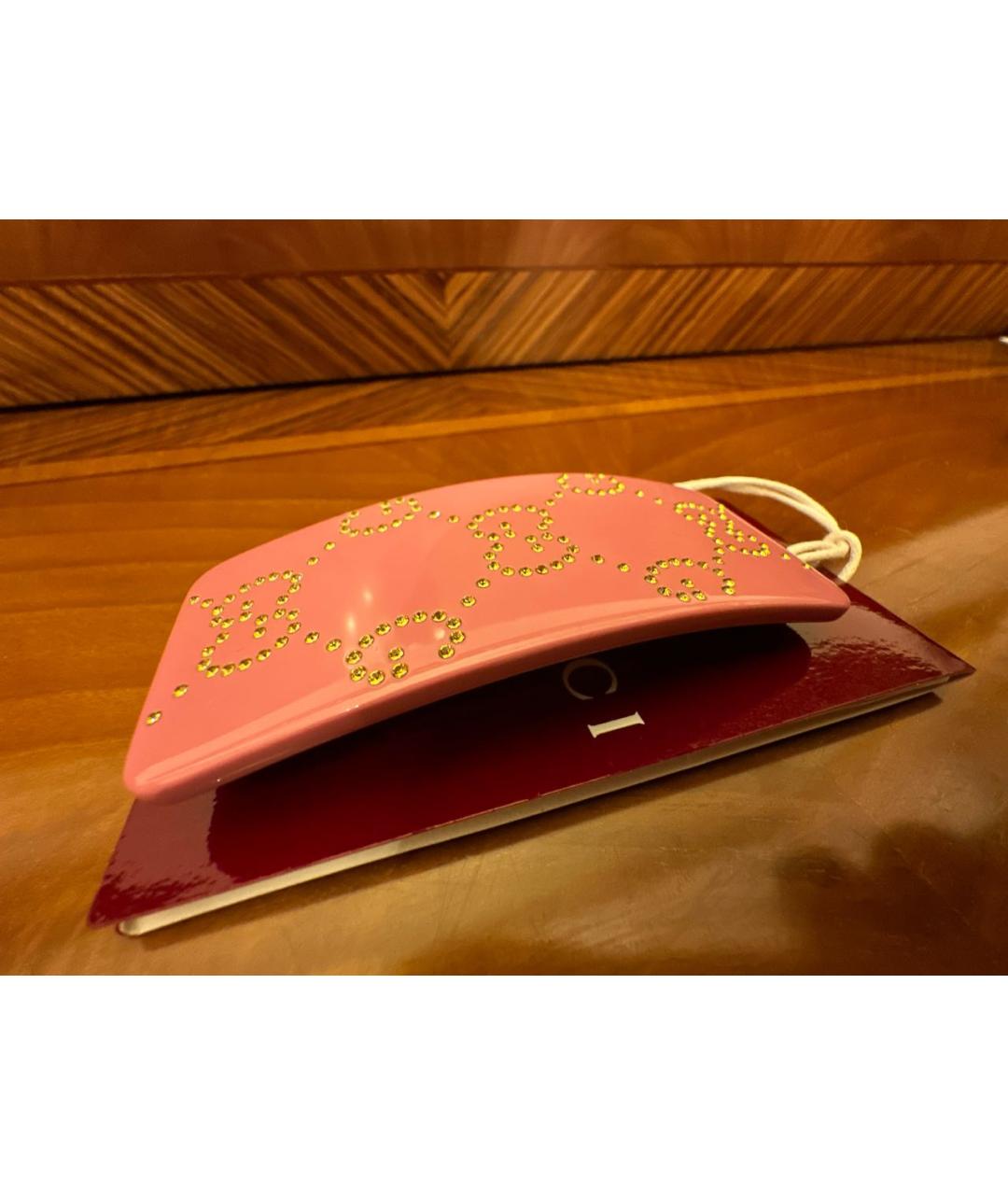 GUCCI Розовая заколка, фото 8