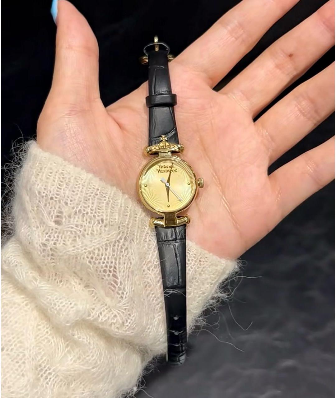 VIVIENNE WESTWOOD Черные стальные часы, фото 5