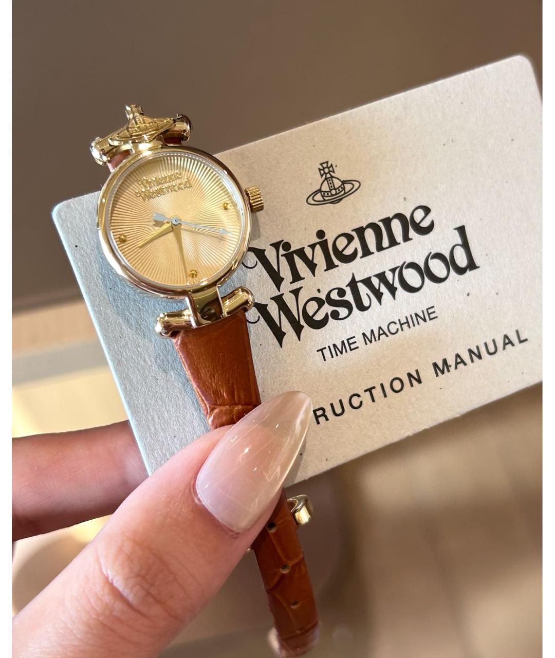 VIVIENNE WESTWOOD Коричневые часы, фото 6