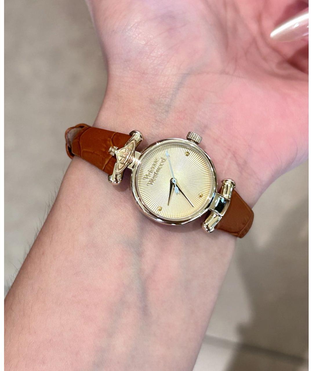 VIVIENNE WESTWOOD Коричневые часы, фото 5