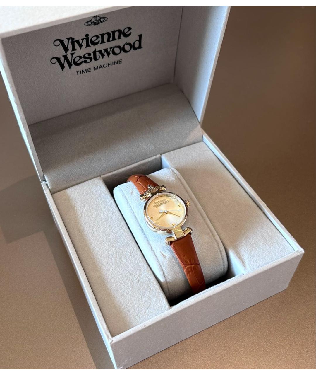 VIVIENNE WESTWOOD Коричневые часы, фото 7