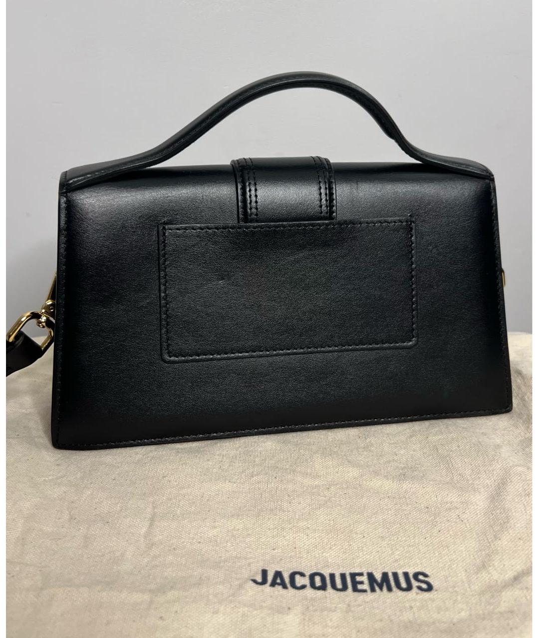 JACQUEMUS Черная сумка через плечо, фото 3