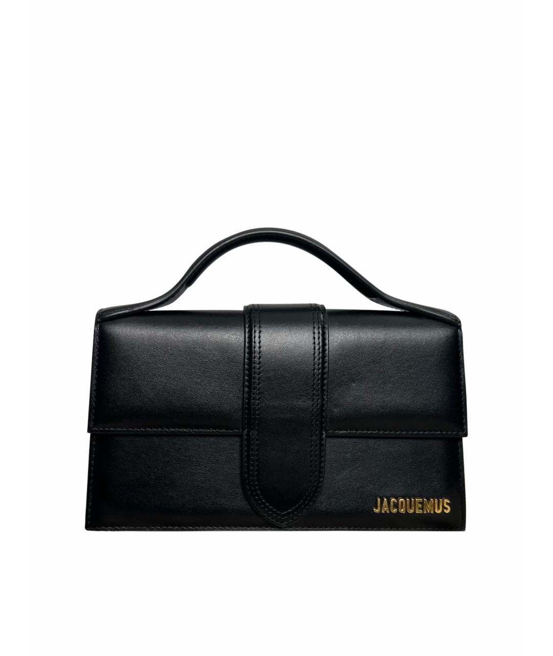 JACQUEMUS Черная сумка через плечо, фото 1