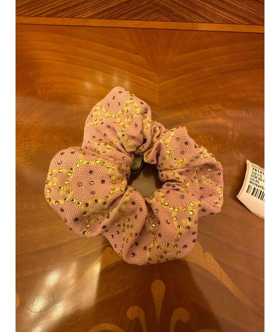 GUCCI Розовая резинка, фото 6