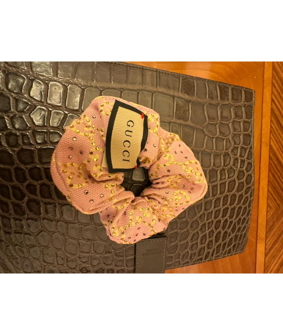 GUCCI Розовая резинка, фото 2