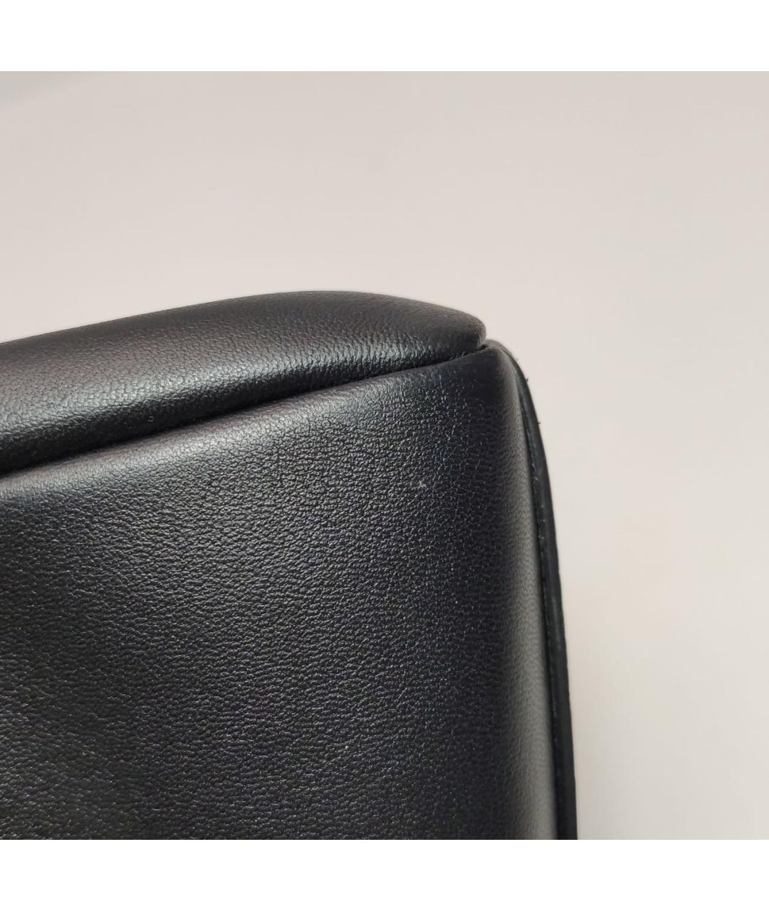 FENDI Черная кожаная сумка через плечо, фото 8