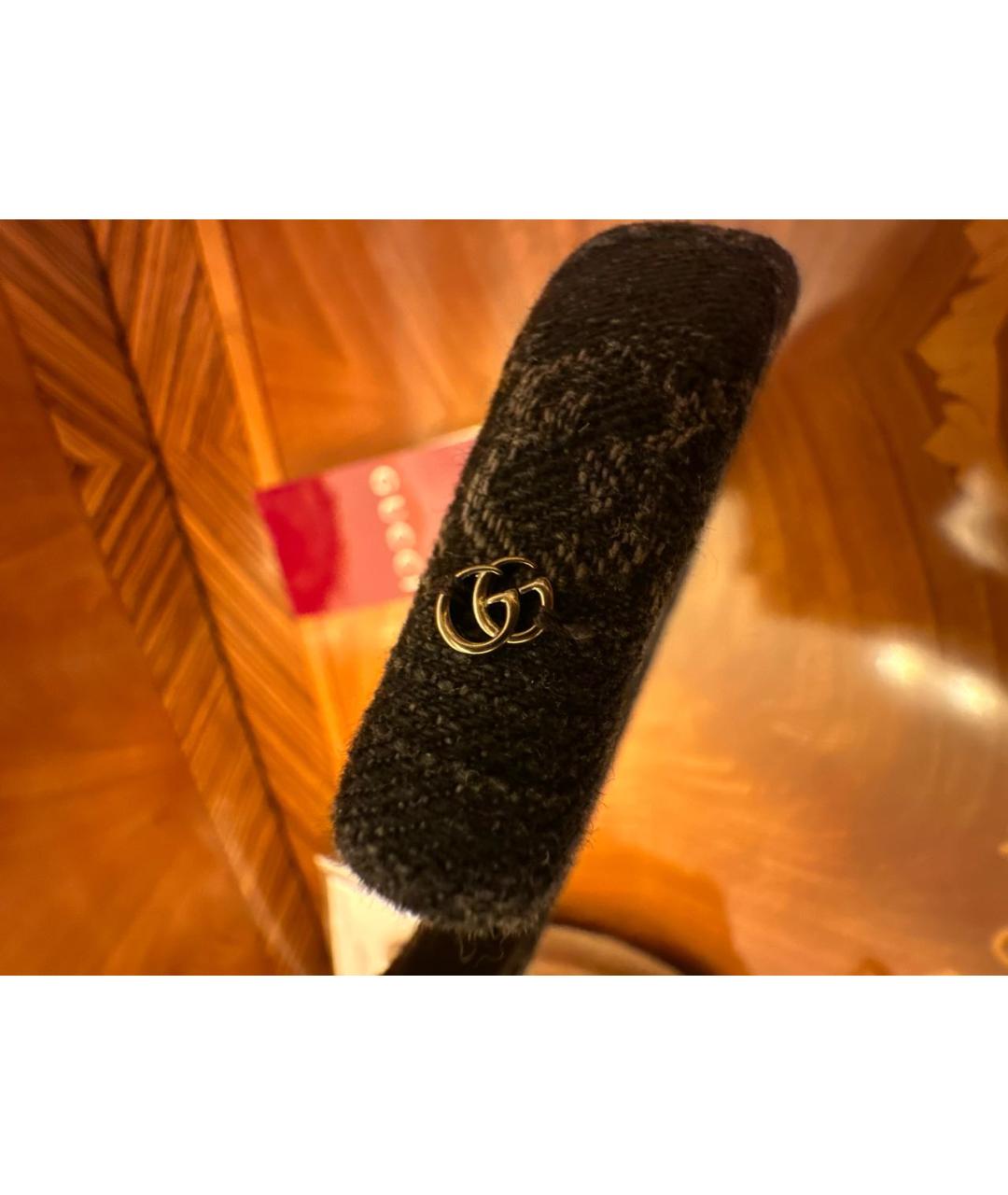 GUCCI Черный ободок, фото 4